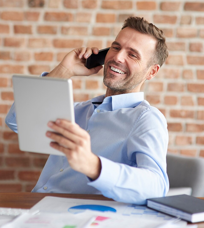 Business leader ready to improve outcomes