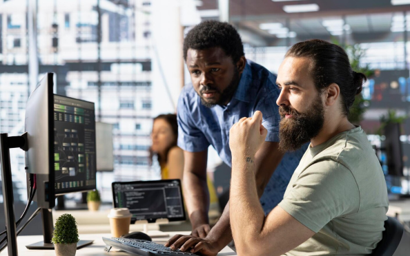 Developers working together in real time